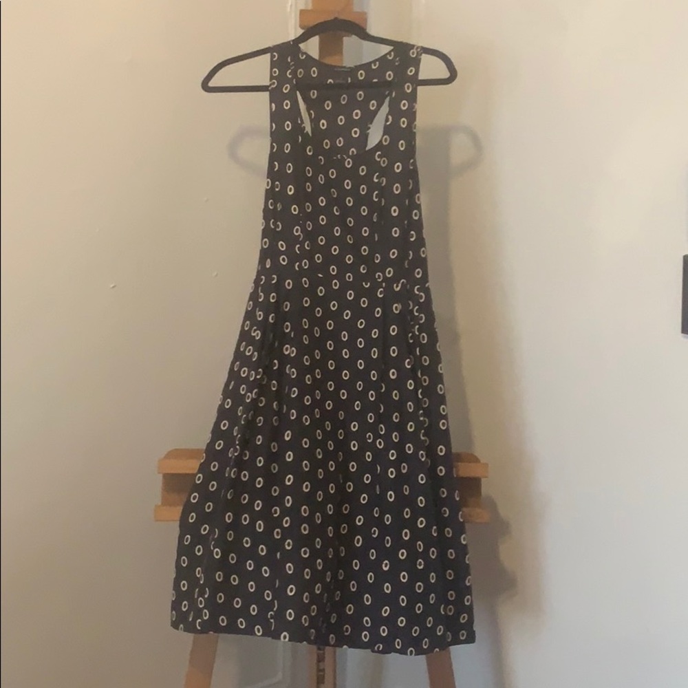 Club Monaco satin dress with POCKETS